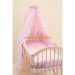 4DÍLNÁ SOUPRAVA DO POSTÝLKY SCARLETT MÉDA RŮŽOVÁ-Růžová