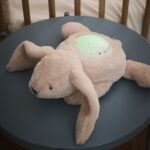 NATTOU Projektor hudební se světlem - Zajíček beige