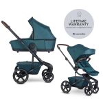 Easywalker Harvey5 Premium dvojkombinace 2v1 - Jade Green RWS