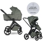EASYWALKER Zoey Go kombinovaný Kočárek 2v1 - Mineral Green