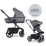 Easywalker Harvey5 dvojkombinace 2v1 - Pebble Grey LITE RWS