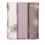 Bio bambusové pleny T-tomi 70x70 cm 3ks - pampelišky