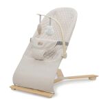 Houpací lehátko Kinderkraft Mimi - Beige wood