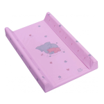 Scarlett přebalovací podložka s pevnou vložkou-80x50 cm  Růžová