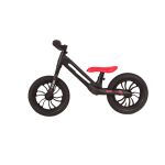 QPLAY Odrážedlo Racer air (Titanium) 3 - 6 let, do 30 kg - Black/Red