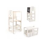 Multifunkční učící věž přírodní by Craffox - Králík bílý