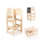 Multifunkční učící věž přírodní by Craffox - Králík