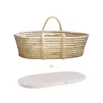 Ahojbaby Mojžíšův košík pro miminko Corn Natural s matrací Basic