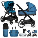 Kočárek Muuvo Trick 2v1 - Ocean Blue
