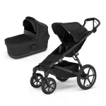 Kočárek Thule Urban Glide 4 Wheel + korbička Bassinet - Black  2025