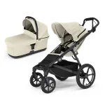 Kočárek Thule Urban Glide 4 Wheel + korbička Bassinet - Soft Beige 2025