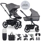 Kombinovaný kočárek Easywalker Harvey5 RWS set XXL - Pebble Grey