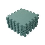 Baby Dan hrací podložka puzzle 90x90 cm - Dusty Green