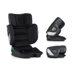 Skládací autosedačka Petite&Mars Flex Pro i-Size 100-150 cm - Black Air