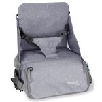Asalvo Anywhere booster na židli 2V1 - Humus grey