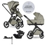 Kombinovaný kočárek EASYWALKER Zoey + autosedačka Cybex 3v1 - Sage Green