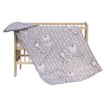 2DÍLNÉ POVLEČENÍ SCARLETT 100x135 Cm Pegas - šedá