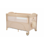 KikkaBoo Postýlka cestovní Milky Way - Beige