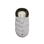 KikkaBoo Fusak zimní Luxury - Dreamy Fields Grey