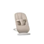 Lehátko BabyBjörn BEGIN - Sand Grey Woven