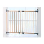 BabyDan Zábrana Flexi Fit kov 67-105,5 cm - Buk/silver