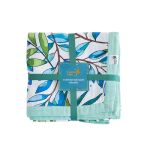 Tommy Lise Bavlněná mušelínová přikrývka - Dancing Shrub