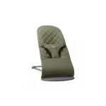 BabyBjörn lehátko Bliss Woven - Dark Green Woven