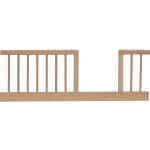 Válendová bočnice k postýlce Scarlett Perta buk 140 cm - přírodní