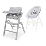 Dětská židlička ZOPA Inspira 2 + novorozenecký set - Oyster Grey