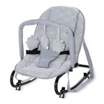 Dětské lehátko Lorelli Baby Rocker - SILVER BLUE STARS