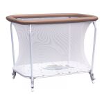 Skládací ohrádka Scarlett CARINO - 103 x 72 cm - Šedá