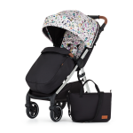 Sportovní kočárek Petite&Mars Royal 3 Silver - Limited100 Tattoo
