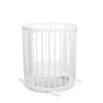 MIMIKO Postýlka kulatá 7v1 - Round White