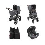 ABC DESIGN Salsa 4 Air set s autosedačkou Tulip - Asphalt 2024