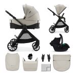 KINDERKRAFT Kočárek kombinovaný Vesto 2 3v1 - Beige