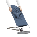 BabyBjörn Potah na lehátko Balance Bliss - Midnight blue petal