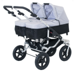 EASYWALKER DUO PLUS Black Silver - kombi