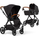 Kombinovaný kočárek Moon N°One - Black