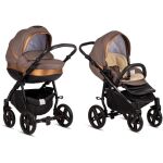 Kombinovaný kočárek Bo Jungle B-Strolly - Brown Goldy Shades