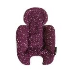4moms Vložka do lehátka MamaRoo 5.0 a RockaRoo PLYŠ - ŠEDÁ BORDO