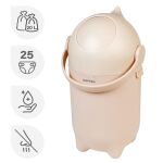 NATTOU Koš na pleny Dropy 27 cm, 20l - Beige