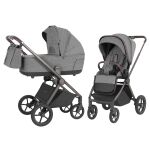 Kočárek Carrello Ultra  New 2v1 CRL-6527 - Metal Grey