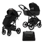 Kočárek kombinovaný 2v1 ADAMEX Nola Natura - Carbon