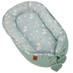 EKO Hnízdo pro miminko VELVET - Dogs Mint