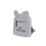 Childhome Dětský batoh My First Bag - Canvas Grey