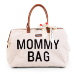 Childhome přebalovací taška Mommy Bag - Teddy Off White