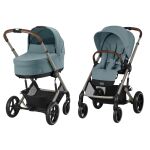 Cybex Balios S Lux 2v1 včetně korby Cot S - Stormy Blue 2026