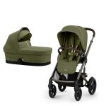 Kombinovaný kočárek Cybex Talos S Lux 2v1 - Moss Green 2026