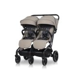 Sourozenecký kočárek EasyGo Echo Twins - Beige