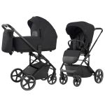 Koombinovaný kočárek Carrello Alfa 2v1 New CRL-6522 - Rock Black 